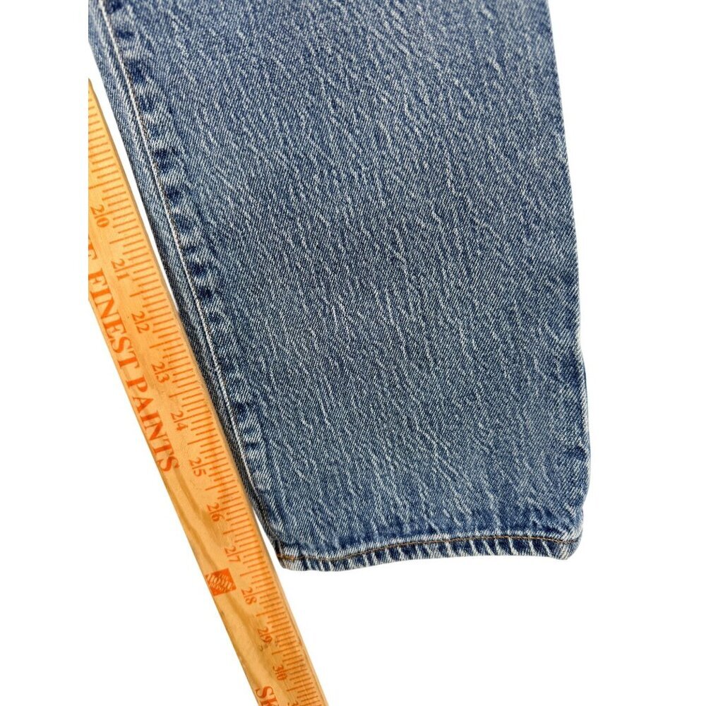 Madewell High-Rise Slim Boyjean Denim Jeans Womens Size 27 Medium Wash Casual Ev - Picture 9 of 12
